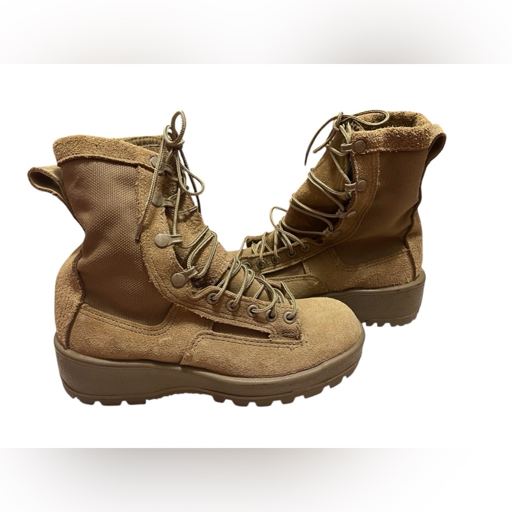 ๐๐๐ผNWOT Altama Military Army Combat Boots. Tan Coyote Hot Weather Vibram - Picture 15 of 16